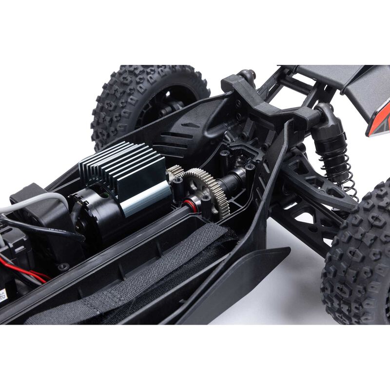 ARRMA Typhon Grom MEGA 380 Brushed 4X4 Small Scale RTR with Battery & Charger Blue/Silver RC Buggy (20)