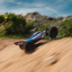 ARRMA Typhon Grom MEGA 380 Brushed 4X4 Small Scale RTR with Battery & Charger Blue/Silver RC Buggy (36)