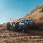 ARRMA Typhon Grom MEGA 380 Brushed 4X4 Small Scale RTR with Battery & Charger Blue/Silver RC Buggy (5)