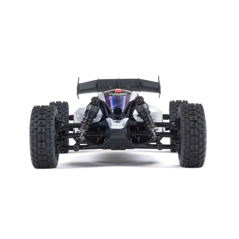 ARRMA Typhon Grom MEGA 380 Brushed 4X4 Small Scale RTR with Battery & Charger Blue/Silver RC Buggy (27)