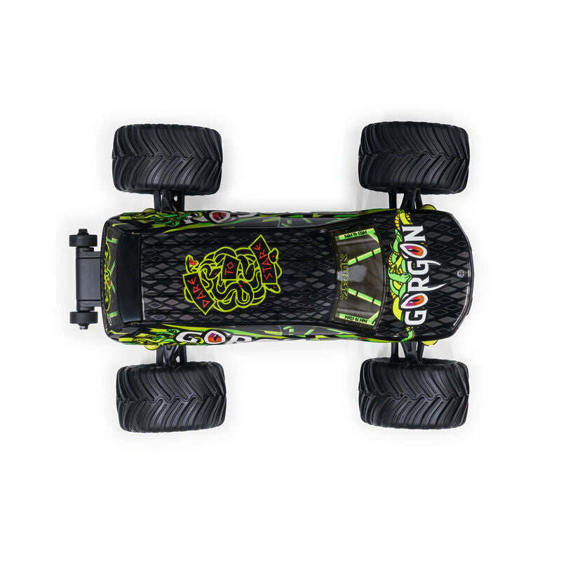 ARRMA Gorgon Grom 4X4 RTR Brushed Yellow RC Monster Truck 1/16 Scale (10)
