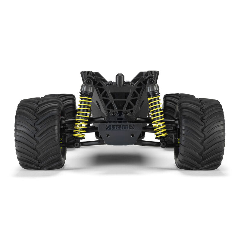 ARRMA Gorgon Grom 4X4 RTR Brushed Yellow RC Monster Truck 1/16 Scale (7)