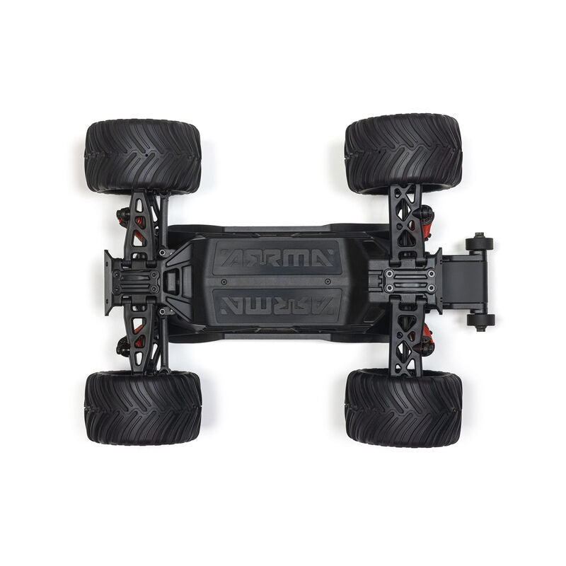 ARRMA Gorgon Grom 4X4 RTR Brushed Red RC Monster Truck 1/16 Scale (8)
