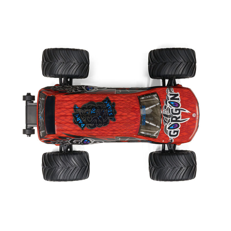 ARRMA Gorgon Grom 4X4 RTR Brushed Red RC Monster Truck 1/16 Scale (12)
