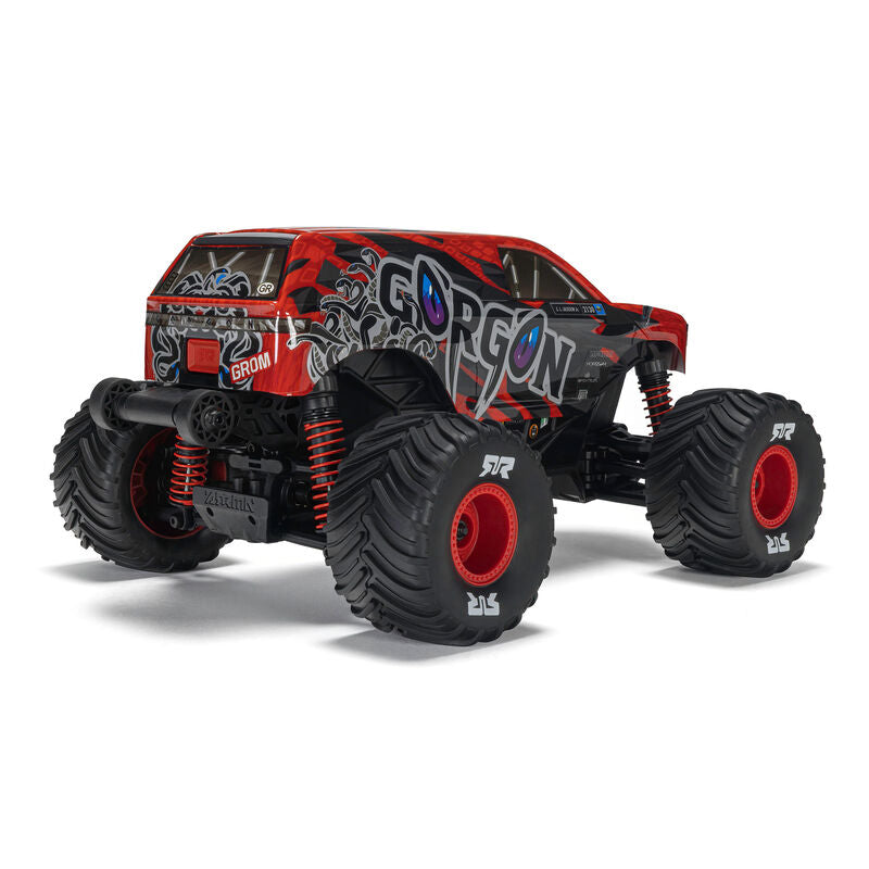 ARRMA Gorgon Grom 4X4 RTR Brushed Red RC Monster Truck 1/16 Scale (16)
