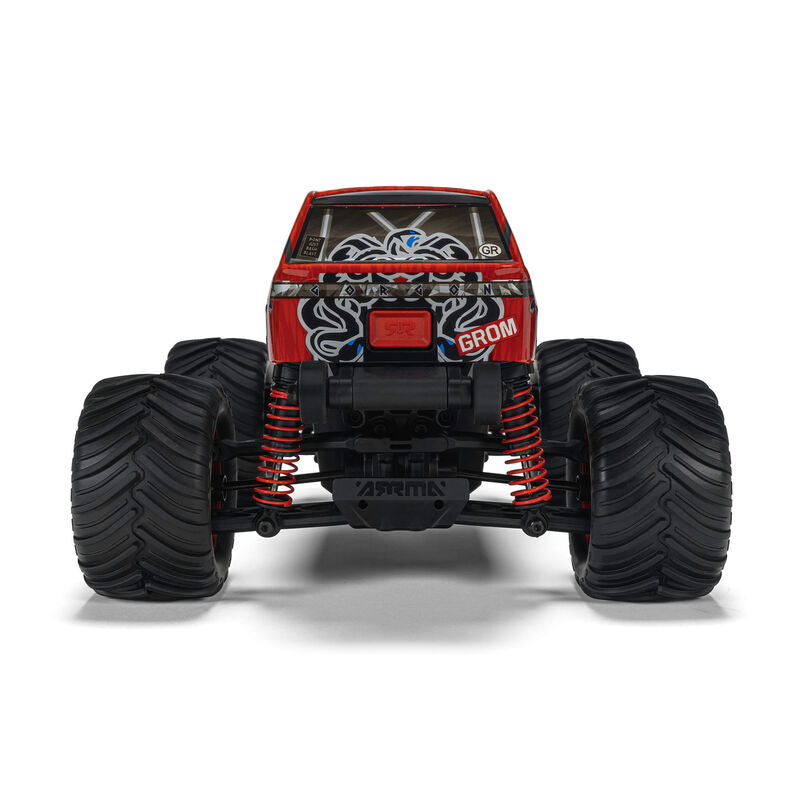 ARRMA Gorgon Grom 4X4 RTR Brushed Red RC Monster Truck 1/16 Scale (13)