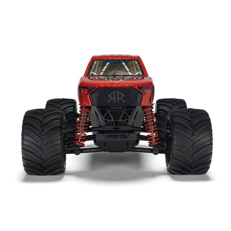 ARRMA Gorgon Grom 4X4 RTR Brushed Red RC Monster Truck 1/16 Scale (14)