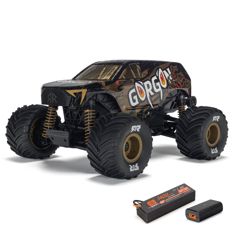 ARRMA Gorgon Grom 4X4 RTR Brushed RC Monster Truck 1/16 Scale