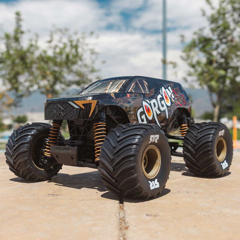 ARRMA Gorgon Grom 4X4 RTR Brushed RC Monster Truck 1/16 Scale (15)