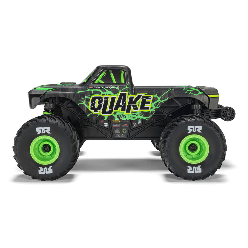 ARRMA Quake Grom 4X4 RTR Brushed Green RC Monster Truck 1/16 Scale (13)