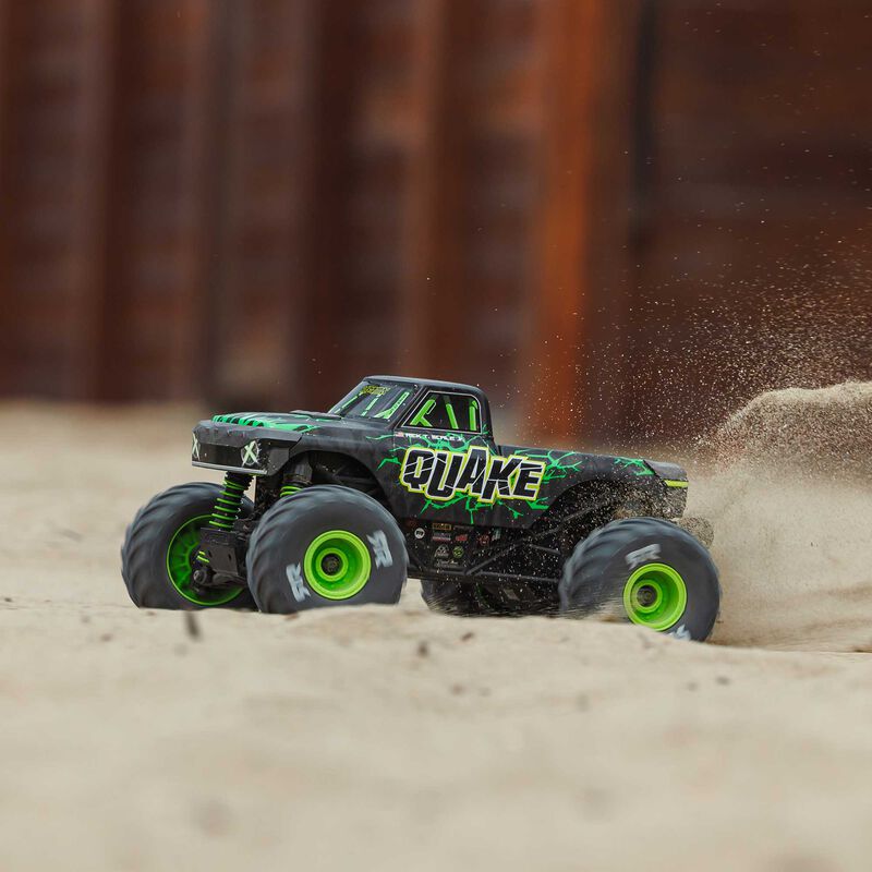 ARRMA Quake Grom 4X4 RTR Brushed Green RC Monster Truck 1/16 Scale (17)