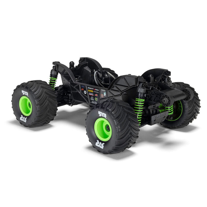 ARRMA Quake Grom 4X4 RTR Brushed Green RC Monster Truck 1/16 Scale (9)
