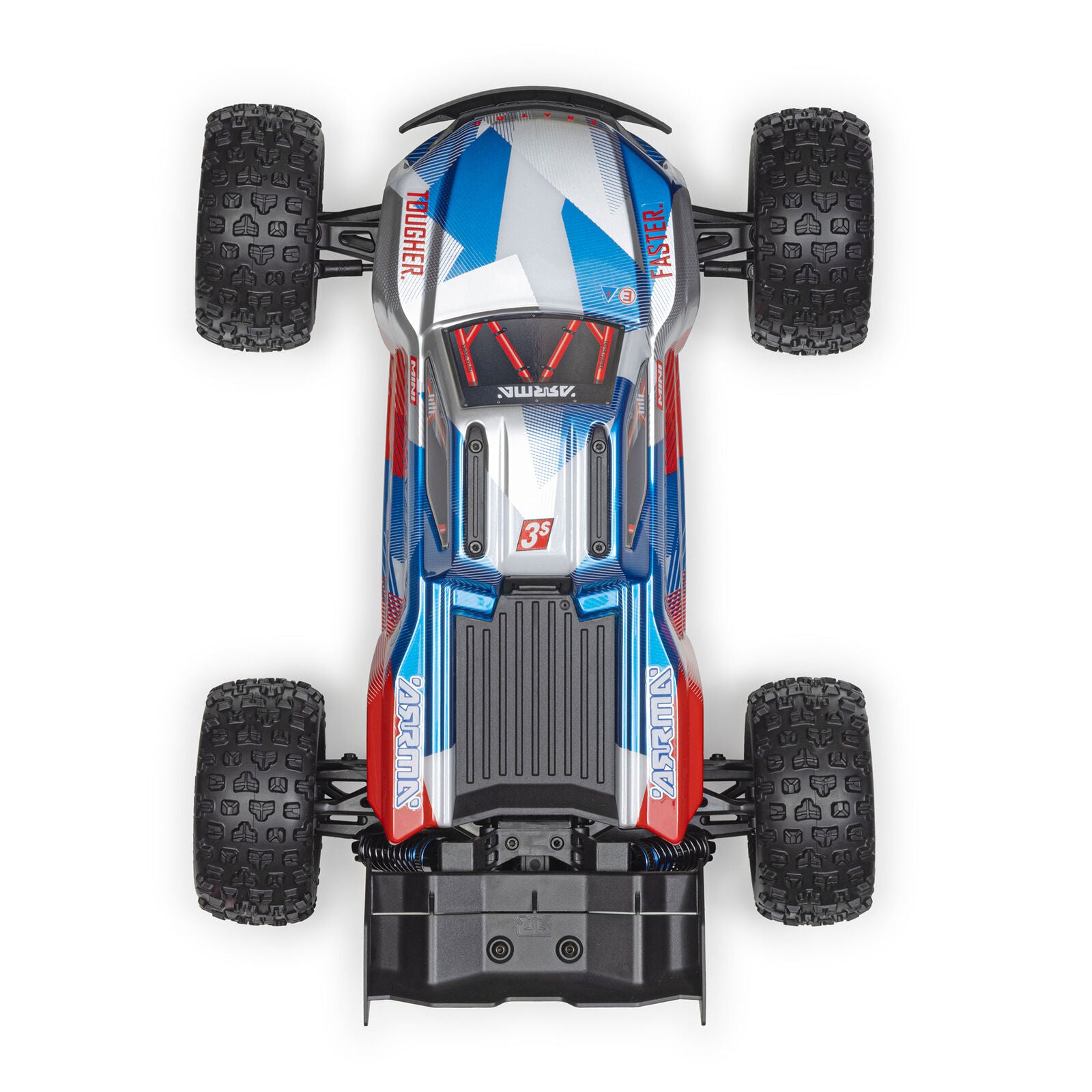 ARRMA Mini Kraton 3S Blue RC Monster Truck 1/16 Scale (11)