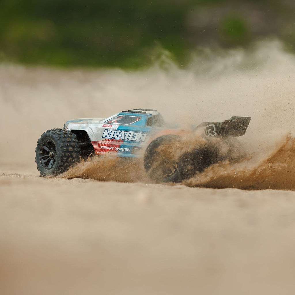 ARRMA Mini Kraton 3S Blue RC Monster Truck 1/16 Scale (20)