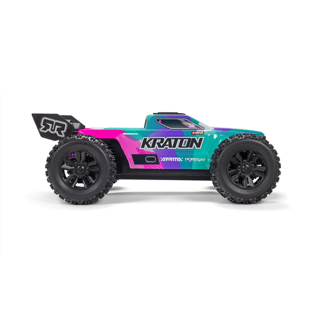 ARRMA Mini Kraton 3S Teal RC Monster Truck 1/16 Scale (17)