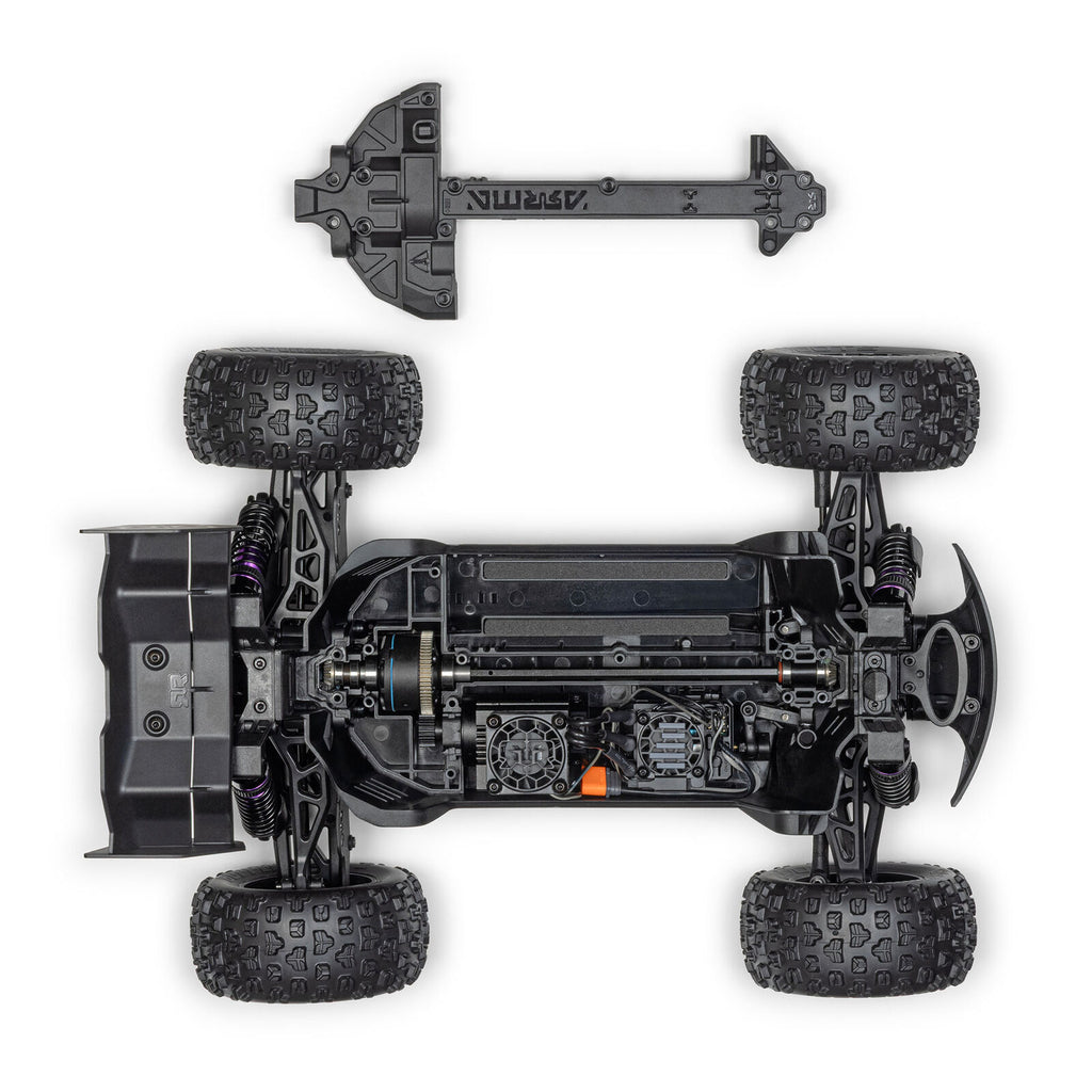 ARRMA Mini Kraton 3S Teal RC Monster Truck 1/16 Scale (4)
