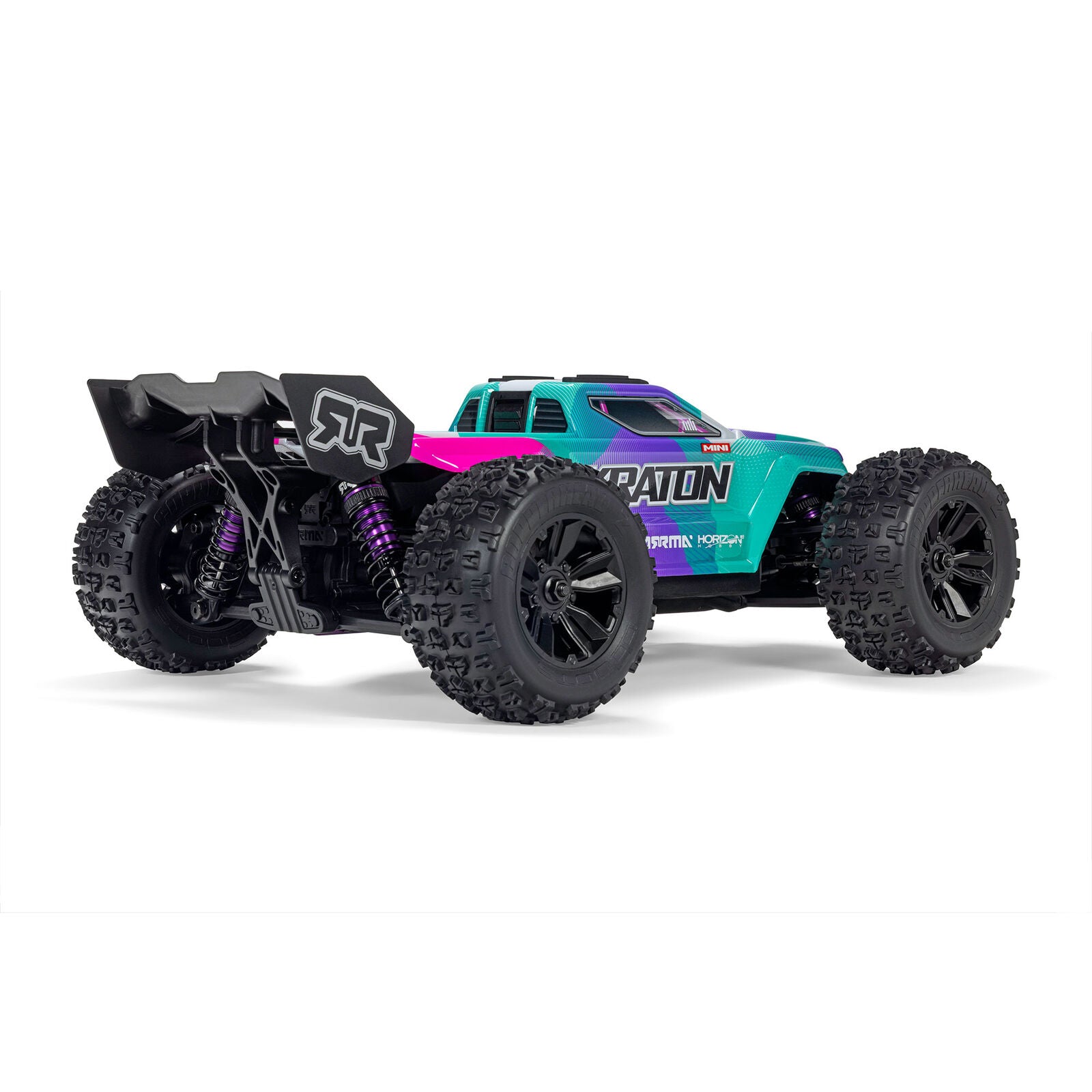 ARRMA Mini Kraton 3S Teal RC Monster Truck 1/16 Scale (7)