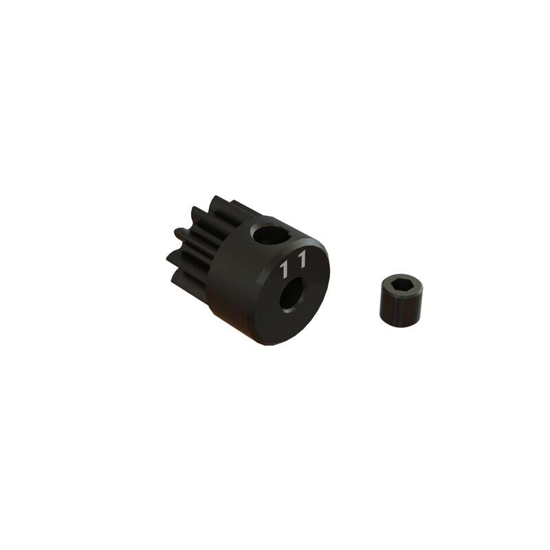 ARRMA ARA311073 11T 0.8Mod 1/8" Bore CNC Steel Pinion Gear (8941172359405)
