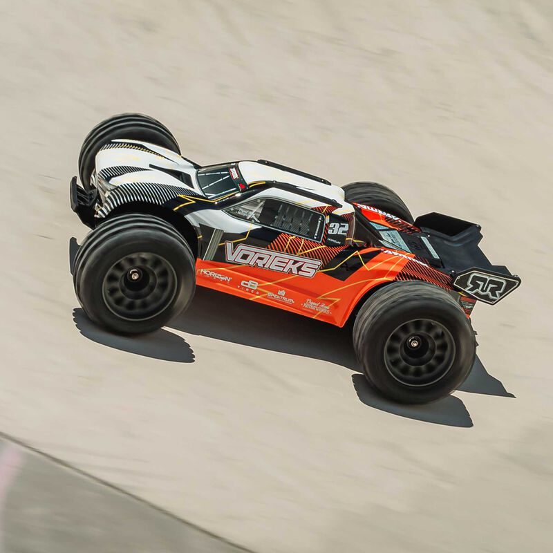 ARRMA Vorteks Mega 550 Brushed 2WD RTR with Battery & Charger RC Stadium Truck 1/10 Scale (19)