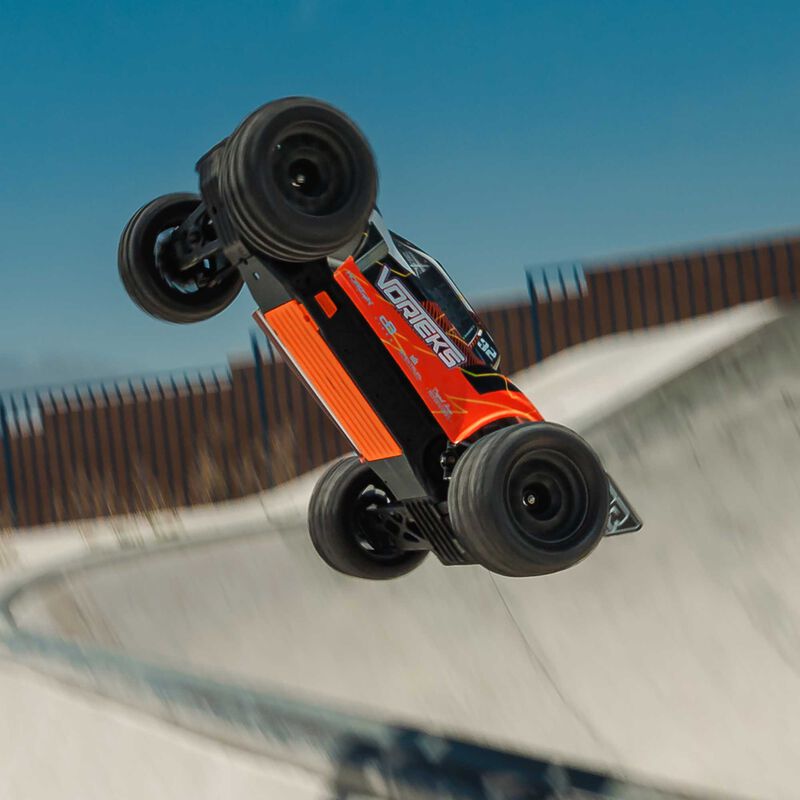 ARRMA Vorteks Mega 550 Brushed 2WD RTR with Battery & Charger RC Stadium Truck 1/10 Scale (28)