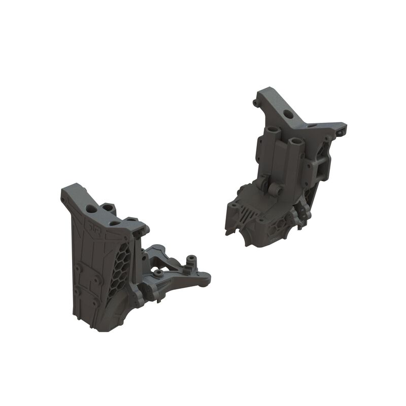 ARRMA ARA320735 F/R Composite Upper Gearbox Covers/Shock Tower 4S BLX Mojave (8499677921517)