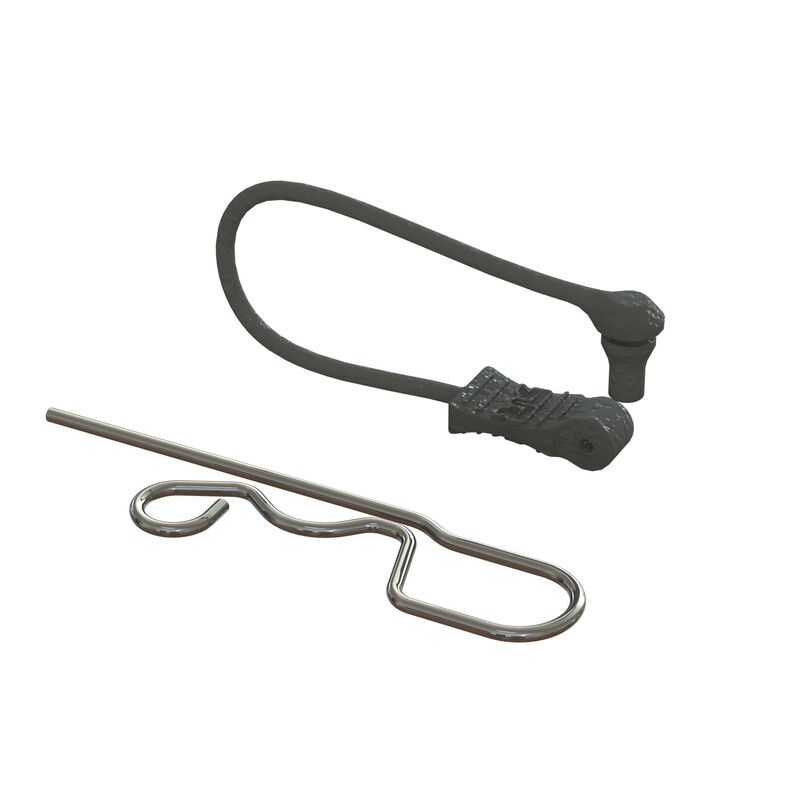 ARRMA ARA320766 Body Post Spring Clip Set Gorgon 4x2 (8347075870957)