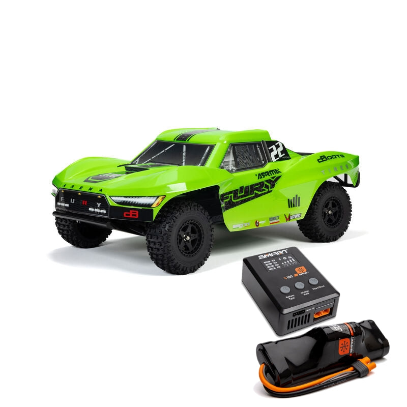 ARRMA FURY MEGA 550 2WD RTR RC Short Course Truck 1/10 Scale