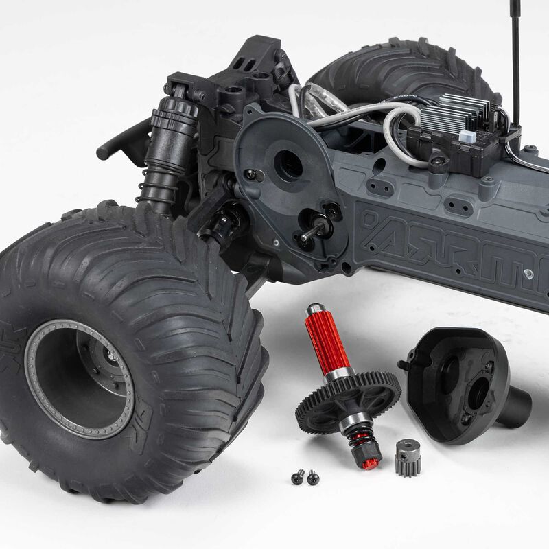ARRMA GORGON 2WD Ready-To-Assemble Brushed RC Monster Truck 1/10 Scale (7)