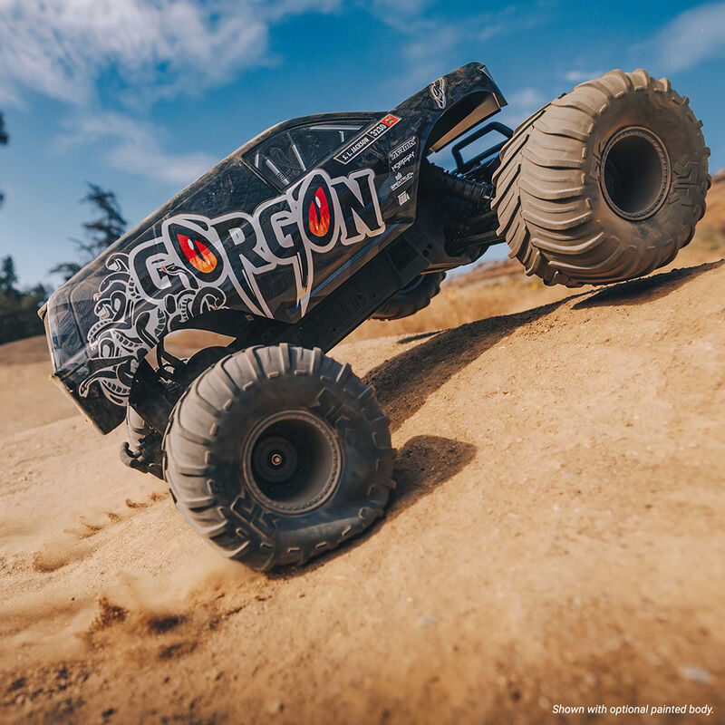 ARRMA GORGON 2WD Ready-To-Assemble Brushed RC Monster Truck 1/10 Scale (19)