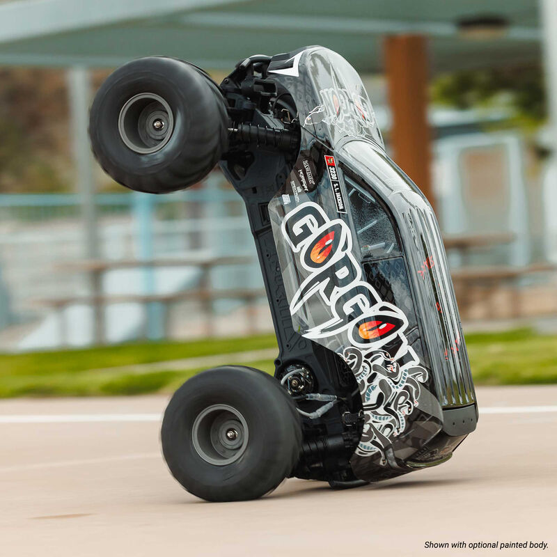ARRMA GORGON 2WD Ready-To-Assemble Brushed RC Monster Truck 1/10 Scale (20)