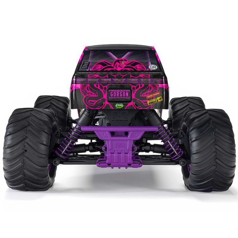 ARRMA GORGON 2WD RTR Brushed Purple RC Monster Truck 1/10 Scale (19)