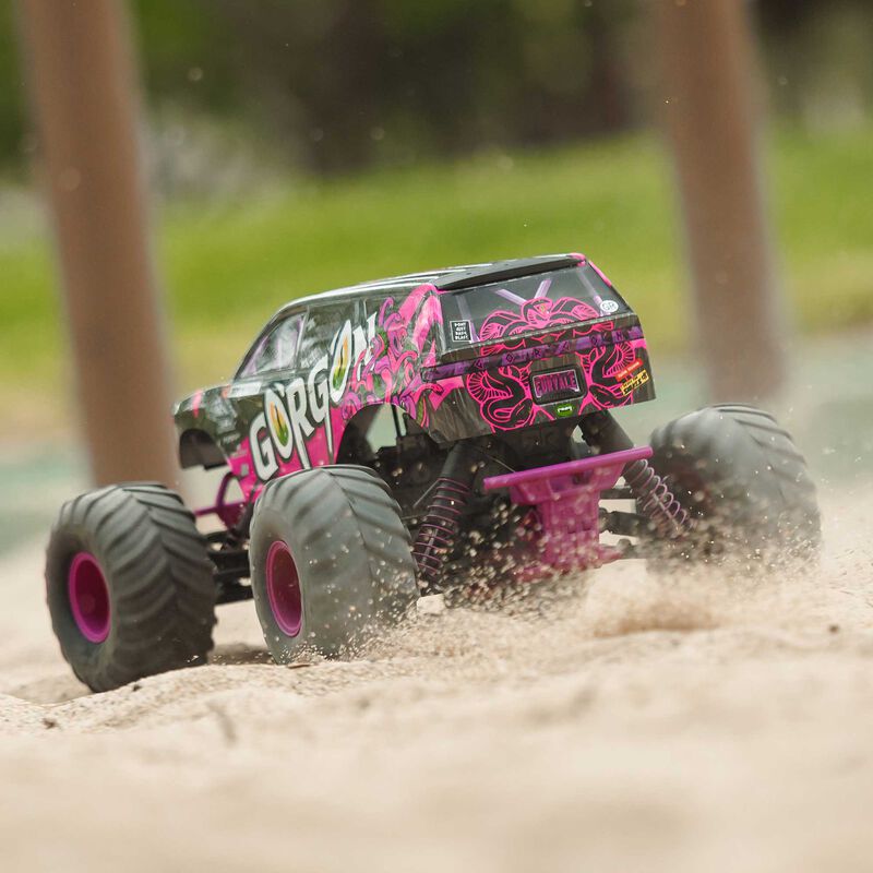 ARRMA GORGON 2WD RTR Brushed Purple RC Monster Truck 1/10 Scale (26)