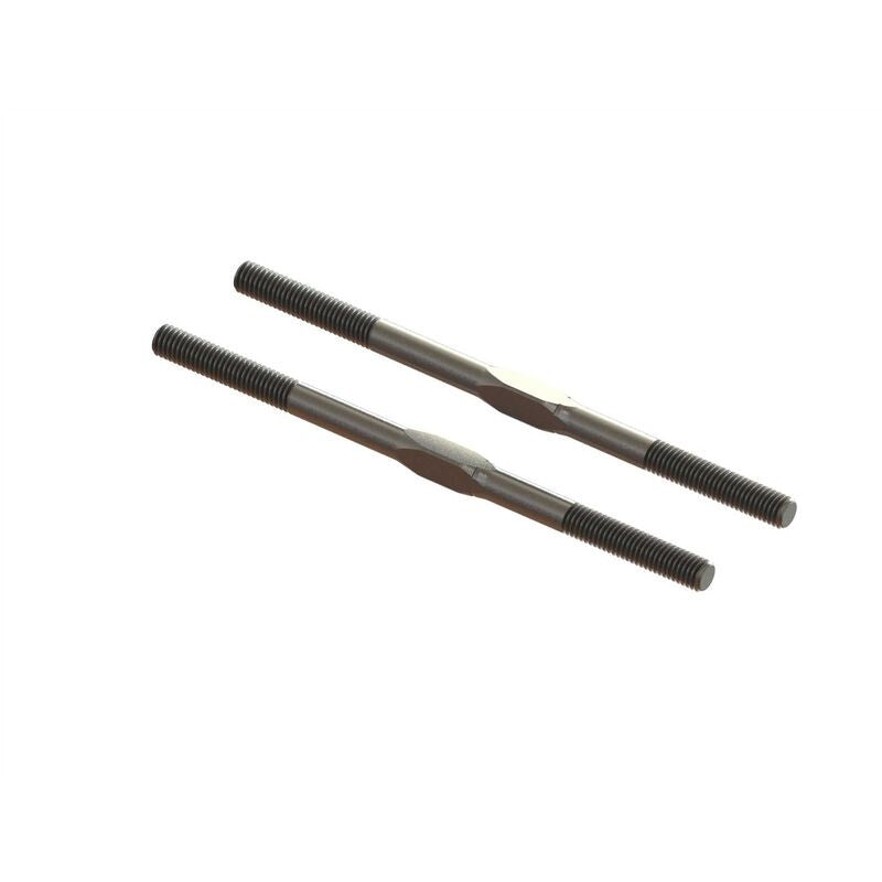 ARRMA 330662 Steel Turnbuckle M5x95mm Silver (2) (8324282024173)