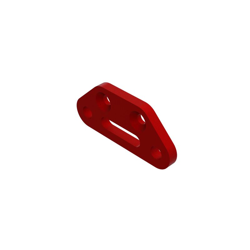 ARRMA ARA330754 Aluminum Front Suspension Mount (Black) Gorgon (8347852112109)