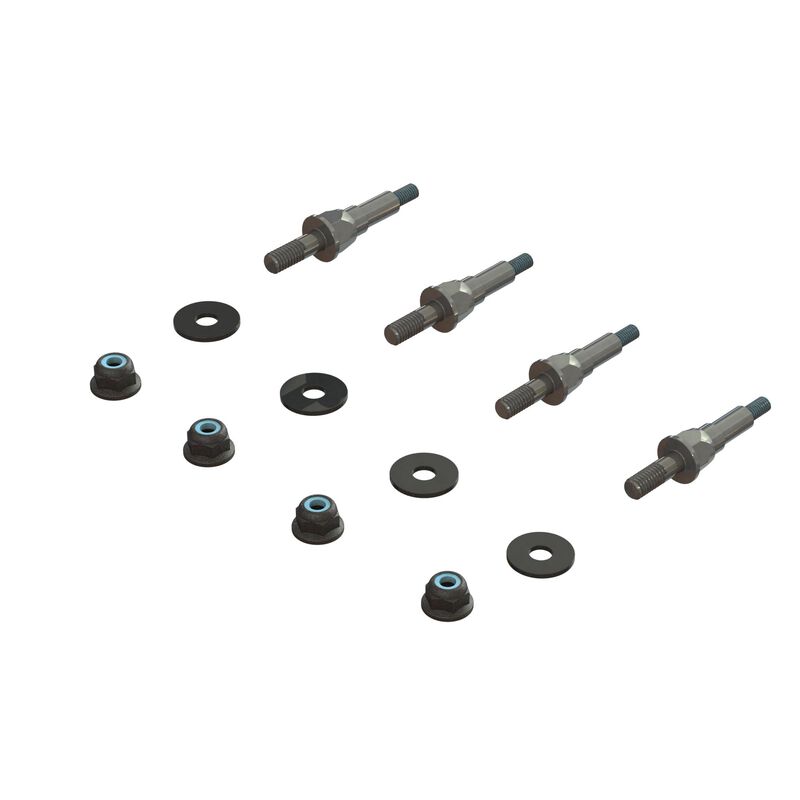 ARRMA ARA330816 EXB V2 Shock Standoff (M4 - 4pcs) 6S Kraton and Notorious (9250448081133)