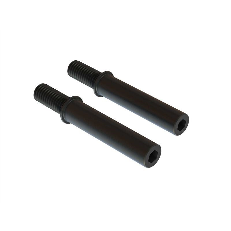 ARRMA 340159 Steel Steering Post 6x40mm (Black) (2) (8971079909613)