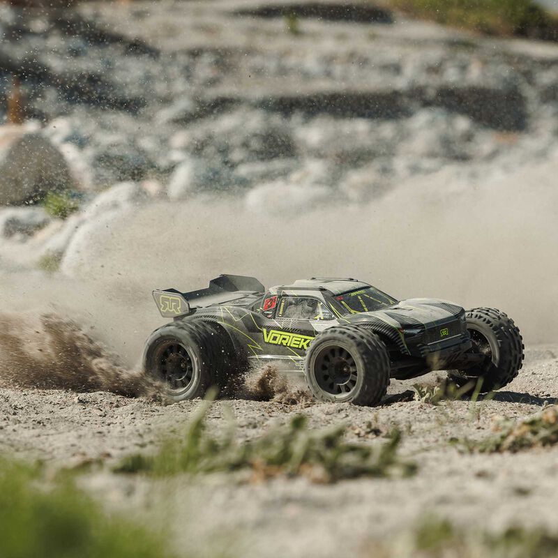 ARRMA Vorteks 223S DSC 2WD RTR Brushless Yellow RC Stadium Truck 1/10 Scale (28)