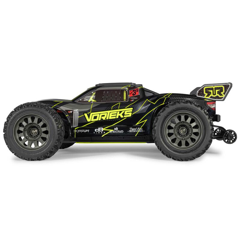 ARRMA Vorteks 223S DSC 2WD RTR Brushless Yellow RC Stadium Truck 1/10 Scale (23)