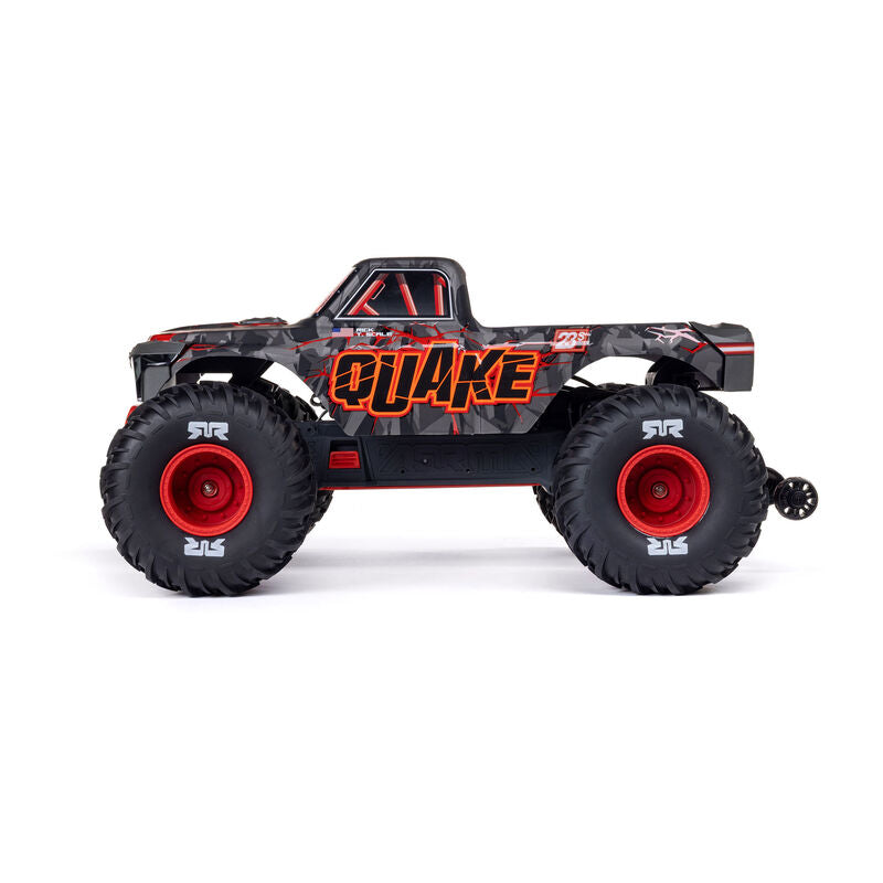 ARRMA QUAKE 223S DSC 2WD RTR Brushless Red RC Monster Truck 1/10 Scale (16)
