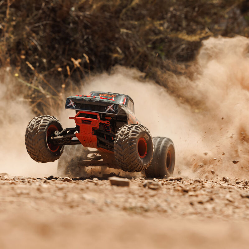 ARRMA QUAKE 223S DSC 2WD RTR Brushless Red RC Monster Truck 1/10 Scale (19)