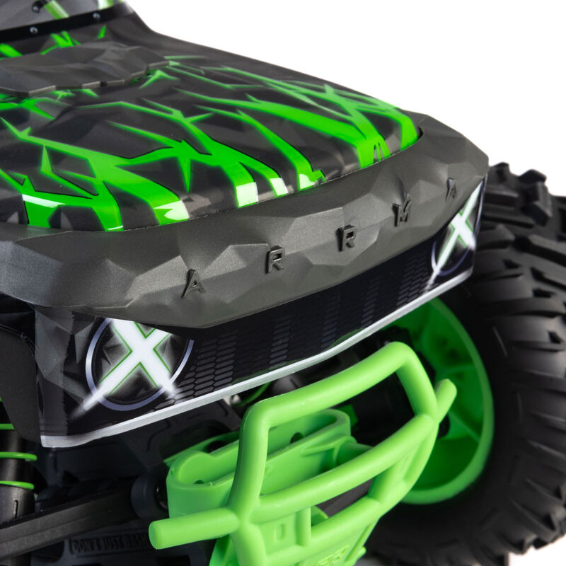 ARRMA QUAKE 223S DSC 2WD RTR Brushless Green RC Monster Truck 1/10 Scale (8)