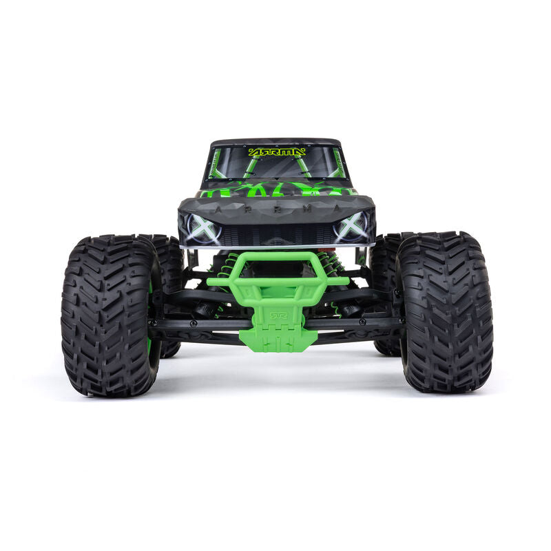 ARRMA QUAKE 223S DSC 2WD RTR Brushless Green RC Monster Truck 1/10 Scale (13)