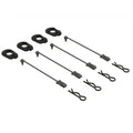 ARRMA 390294 Body Clip Retainers 1/5 Scale (Black 4) (8324282843373)
