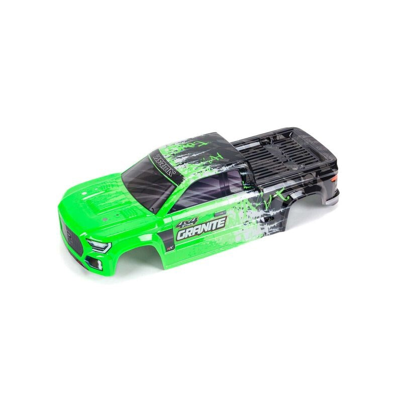 ARRMA 402305 Granite 4X4 BLX Finished Body Green (8971080597741)