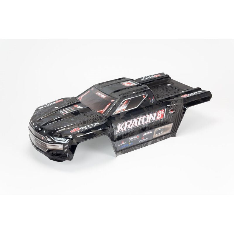 ARRMA ARA409008 KRATON 8S Finished Body (Black) (8525538623725)