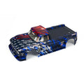 xARRMA 410005 INFRACTION 6S BLX Painted/Decaled/Trimmed Body (Blue/Red) (8092308242669)