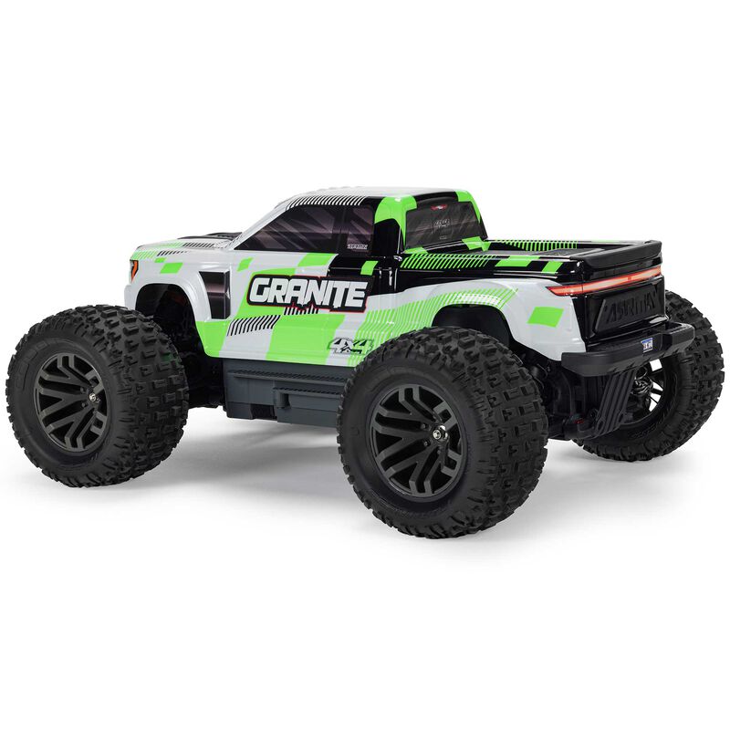 ARRMA Granite MEGA 665 4X4 RTR Brushed Green RC Monster Truck 1/10 Scale (11)