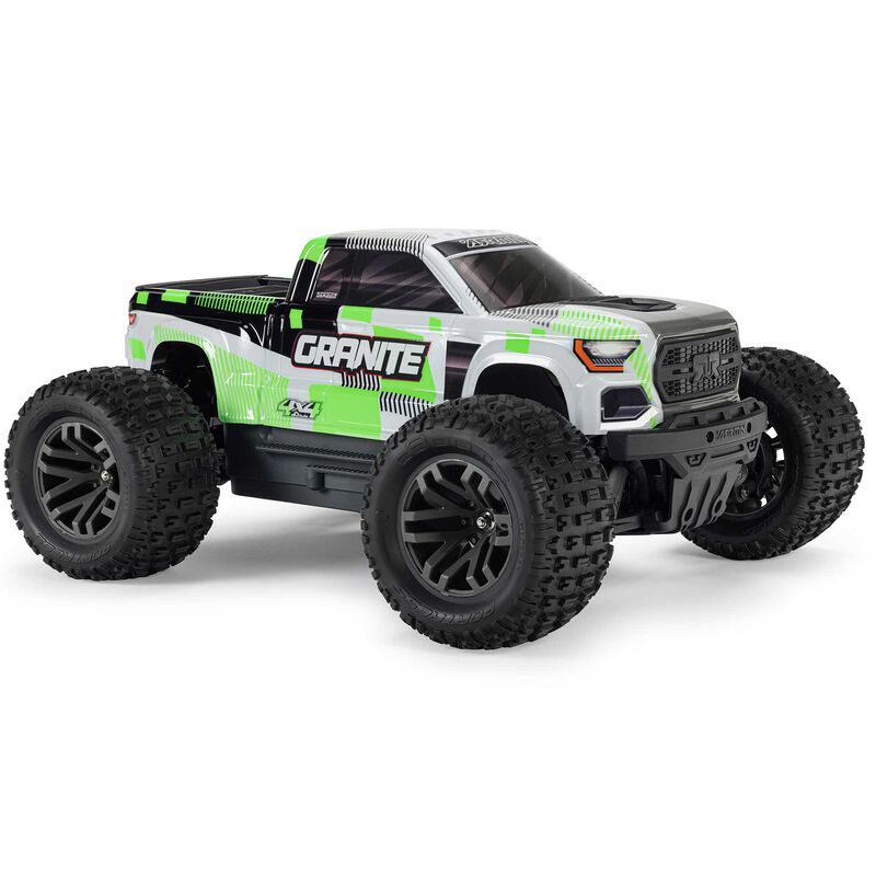 ARRMA Granite MEGA 665 4X4 RTR Brushed Green RC Monster Truck 1/10 Scale (12)