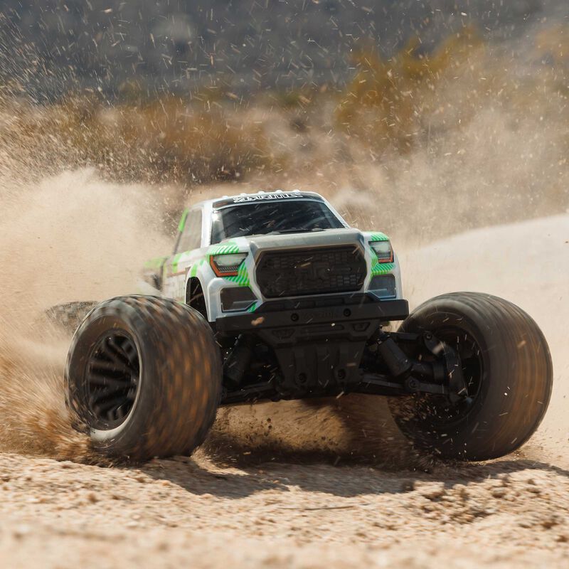 ARRMA Granite MEGA 665 4X4 RTR Brushed Green RC Monster Truck 1/10 Scale (19)