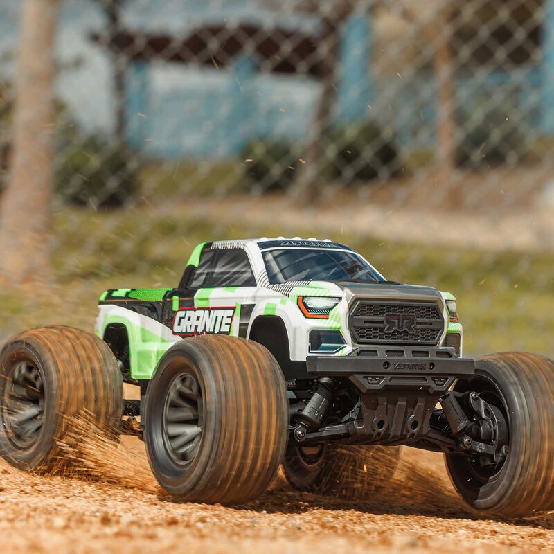 ARRMA Granite MEGA 665 4X4 RTR Brushed Green RC Monster Truck 1/10 Scale (22)